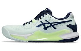 ASICS Gel Resolution 9 Clay Pale Mint Blue Expanse Women's 1042A224-301 38
