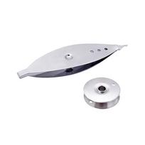 Metal Needle Tatting Shuttle for Hand Lace Making Crafts Shuttle Cores DIY Tool