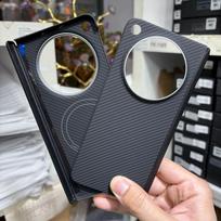 For OPPo Find N6 Case Kevlar Magnetic Carbon Aramid Fiber Fabric Slim Design For Anti-Drop Shockproof Hard Case Cover Carbon Fiber&OPPO Find N6