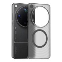For OPPO Find X9 Ultra Case Hard PC Slim Wave Magnetic Wireless charging Protective Back Cover For Find X9Ultra Phone Shell OPPO Find X9 Ultra juoda