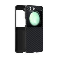 For Samsung Galaxy Z Flip 6 Case Magsafe Slim Rough Magnetic Wireless Charger Foldable Folio Carbon Fiber Case Cover Metal Lens For Samsung Galaxy Z Flip6&PC juoda