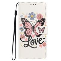 Wallet Case for Redmi 15A A7 Pro 15 15C A5 14C 13 A3 A1 A2 13C 12 12C 10 10A 9AT 9T 9 8 8A 7A Case Hibiscus Flower Leather Cover Redmi 15 EU 171mm