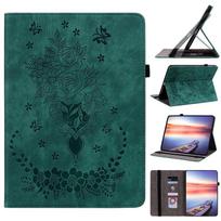 Leather Case for Samsung Galaxy Tab A11 A9 + 8.7 Plus S5e T720 Tablet Cover Tab A 10.1 T510 A8 X200 10.5 S6 A7 Lite 10.4 Case Tab A11 8.7 inch žalia