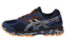Asics GT 2000 Žemi Bėgimo Bateliai Vyriški Mėlyni Oranžiniai Daugiaspalviai T611N-5163 44