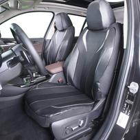 AUTOYOUTH Fashion Luxury PU odinis automobilio sėdynės užvalkalas, universalus, tinka daugeliui transporto priemonių Universal juoda