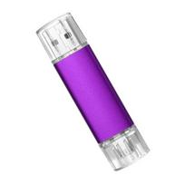 „Linkee Micro USB 2.0 Flash Drive OTG Adapter U Disk Thumb Stick Pen“, skirtas telefono kompiuteriui 64GB violetinė