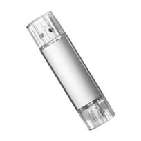 „Linkee Micro USB 2.0 Flash Drive OTG Adapter U Disk Thumb Stick Pen“, skirtas telefono kompiuteriui 64GB sidabras
