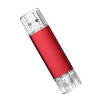 „Linkee Micro USB 2.0 Flash Drive OTG Adapter U Disk Thumb Stick Pen“, skirtas telefono kompiuteriui 64GB raudona