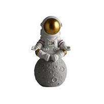 Astronautų figūrėlės Kalėdų derva Kosmininkas Mėnulio skulptūra Dekoratyvinė kosmonautų statulos Miniatiūros Dovana vaikams Žaislas namų dekoras