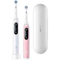 Oral-B iO 6 Duo biały/różowy + Etui iO 6 Duo White/Pink Sand