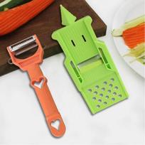 Peeler Multi Peeler Kit Fruit and Vegetable Peeler Home Multi Fruit Peeler for Kitchen Julienne Strips for Potato Orange Lemon šviesiai žalios spalvos