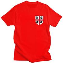 Custom Coat Of Arms Of Kingdom Of Sardinia Flag T Shirt for Men Pure Cotton Casual Tee Short Sleeves Tshirt Loose Fit Clothing S