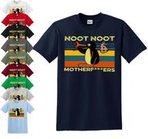 Pingu Noot Noot 100% Cotton T-shirt Mens Tees Top Men's Funny Motherf*ckers Offensive Rude Funny Top Tee S