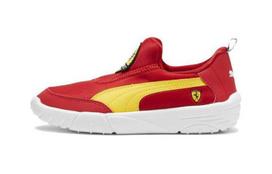 PUMA Scuderia Ferrari Cushioning Kids Lifestyle Shoes Race Red Children Aged 3 7 Years Old 308234-02 27.5