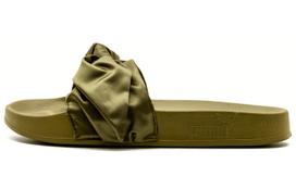 PUMA Bow Slide Rihanna Fenty Olive Women's 365774-01 35.5
