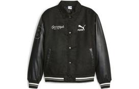 PUMA Jackets Men's Black Lapel Moderate Other 623509-01 M
