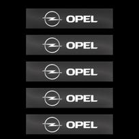 Car badge stickers can be pasted freely inside the car For Opel Corsa Astra Insignia Vectra Zafira Meriva Mokka Grandland Vivaro