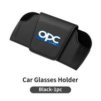 Universal Car Sun Visor Leather Sunglasses Case Organizer For Opel Astra Insignia Corsa Zafira Meriva Mokka Vivaro Vectra Antar