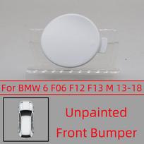 For BMW 6 Series F06 F12 F13 M-Sport 2013 - 2018 51118052710 Auto Front Bumper Towing Hauling Hook Cover Eye Trailer Cap Lid