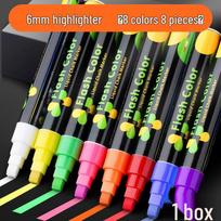 LED Fluorescent Marker Pen Set
