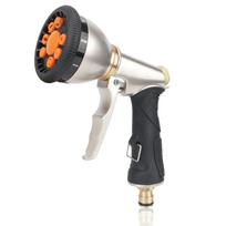 Adjustable Garden Water Gun ,Heavy Duty High Pressure Water Spray Nozzles For Garden Lawn Hose with 9 Spray Patterns