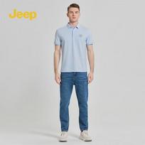 Jeep Men's Summer Lapel Polo Shirt P842MKT310 4XL