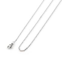 5 Piece 304 Stainless Steel Link Cable Chain Necklace Rose Gold/Silver/Gold Plated For DIY Jewelry Making Findings
