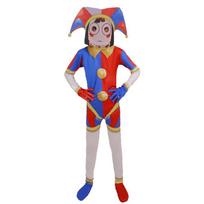 Suaugusiųjų Skaitmeninio Cirko Pomni Cosplay Kostiumas Glaudus Kombinezonas Helovino Šventės Apranga Jax Ragatha Zooble Stilius 100-110cm