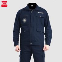 Men's Pure Cotton Work Uniform Set 175 (125-140 jin)