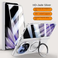 For OPPO Find N5 Case Luxury PU Leather Magsafe Ring Stand Magnetic Protective Back Cover case For Find N5 N 5 Full Cover Shell For Find N5 sidabras