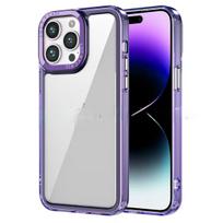 For Motorola Edge 50 Pro Case Hard PC Transparent Shockproof Protective Back cover Case For Moto edge 50Pro 40 Neo edge30 Shell For Moto edge 40 violetinė