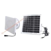 85AD Solar Powered Ventilation Fan 8W Panel 4 Inch Exhaust For Shed Greenhouse Air System balta