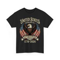 250 Years American Flag Bald Eagle 250th Anniversary USA Patriotic TShirt Unisex T-Shirt L