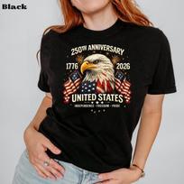 250th Anniversary United States Shirt Patriotic Eagle TShirt Unisex T-Shirt XXXL
