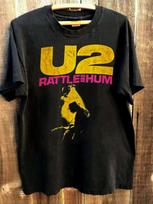 80s U2 Rattle and Hum Rare Design Black T shirt Classic tee NH25454 Unisex T-Shirt S