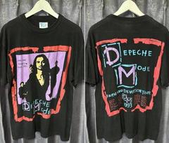 90#039s Depeche Mode 1993 Remake Depeche Mode Tshirt 2 side reprint  Unisex T-Shirt XL