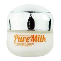 Ange Vita 100 gryno pieno balinantis kremas 50 ml | Skaistinantis ir drėkinantis toną koreguojantis kremas Ange Vita 100 Pure Milk Whitening Cream  1
