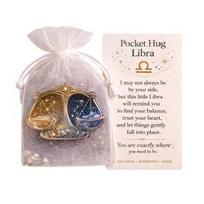 Yousheng Zodiac Pocket Hug Token Handmade Acrylic Pocket Charm with Message Card Inspirational Comfort Keepsake Meaningful Gift for Him Her B