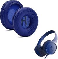 "Actpe" ausinių pagalvėlės JBL Tune 600 BTNC 500BT T450 Pakaitinės ausinių pagalvėlės su baltymine oda ir atminties putomis, skirtos JBL Tune T450BT 500 JBL JR300 ausinėms mėlynos spalvos