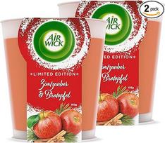 "Air Wick Feelgood" kvapioji žvakė stiklinėje, kvapas: Sudėtyje yra natūralių eterinių aliejų, 2 x kvapioji žvakė.