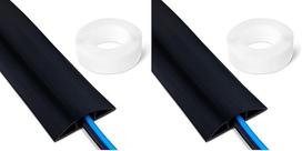 "Amazon Basics" Kojinių paklodė, 1,82 m ilgio, 6,6 cm ilgio, švari (pakuotė su 2 vnt.)