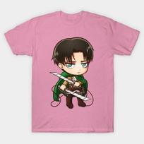 T Shirt Women Levi Attack On Titan Harajuku Print Kawaii Tshirt Summer Short Sleeve Female T-Shirt Top Tee 4XL white