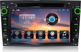 "Android" automobilinis radijas su "CarPlay", skirtas "Opel Corsa D/Astra H/Zafira B/Corsa C/Vectra C" [Android 14.0, 4+64GB, 2 DIN, 2.0GHz], jutiklinis "Bluetooth Navi/WiFi" ekranas, valdymas vairu, Mirrorlink, DVD