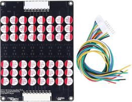 "Annadue 12S" iki 16S akumuliatoriaus aktyvus lygintuvas, "Lifepo4" ličio lipo akumuliatoriaus energijos aktyvus lygintuvas, nuo 1.8V iki 4.5V 0 iki 5.5A lygintuvas "Lifepo4" ličio lipo ličio lipo plokštė su kabeliu LTO LPO LFP NCM