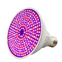Fito lempa Viso spektro LED auginimo lemputė E27 augalų lempa Fitolamp patalpų sodinukams gėlių Fitolampy auginimo palapinės dėžutė 48 LEDs