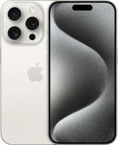 "Apple iPhone 15 Pro" 1TB - Baltasis titanas (Atnaujintas)