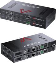 "AV Access" 4K ARC HDMI ilgintuvas (HDBaseT) iki 70 m/230 pėdų, UHD 4K @ 60Hz su HDR10 ir 3D efektu, S/PDIF garsas, garso grįžtamasis kanalas, EDID valdymas, HDCP 2.2, 2 krypčių PoC + IR + RS232, per "Cat 5e/ 6/7