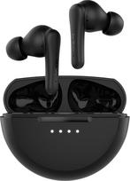 "Belkin SoundForm Rhythm True Wireless In-Ear" ausinės su integruotu "Micro", greitas įkrovimas per USB-C, 28 valandų baterijos veikimo laikas, IPX5 atsparumas vandeniui, skirtos "iPhone", "iPad", "Galaxy", "Pixel" ir kt. - Juoda