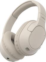 "Belkin SoundForm Surround" belaidės "Bluetooth" ausinės, per ausis, slopinančios aplinkos triukšmą, veikiančios 60 valandų, minkštos ausinės "iPhone", "Galaxy", "iPad", namams, biurui - smėlio spalvos