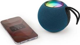 "Bigben" mėlyno audinio apšviestas "Bluetooth" garsiakalbis 15W